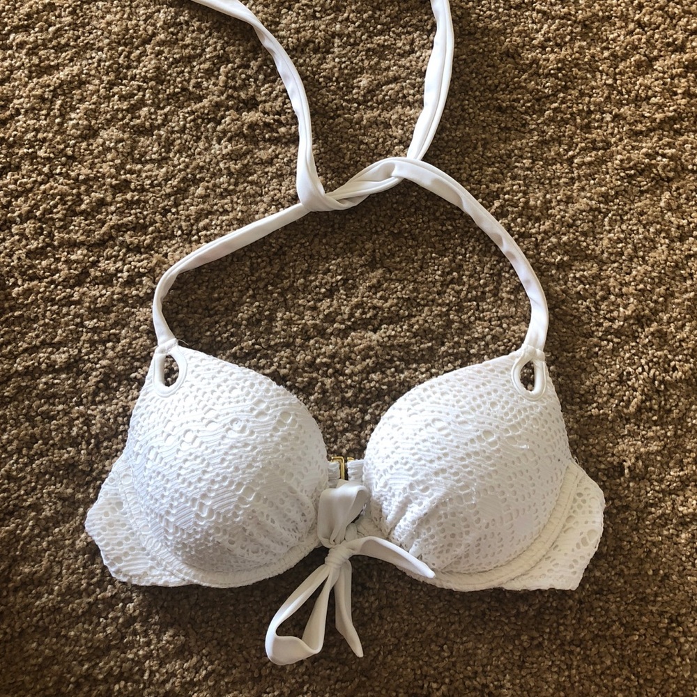 Victoria’s Secret white bathing suit top
